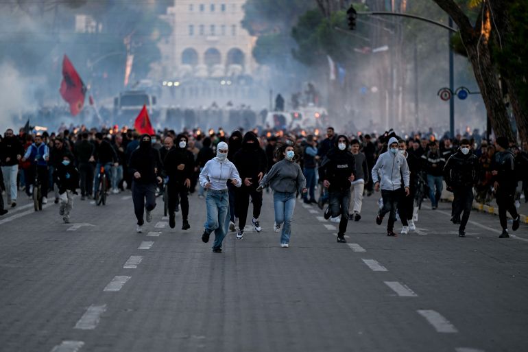 Albanian Prime Minister Attributes Protests to Foreign Influence