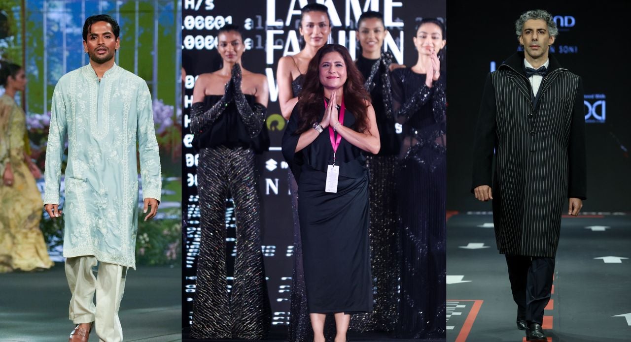 Sara Arjun Shines in Powder Blue Gown at Lakmé Fashion Week