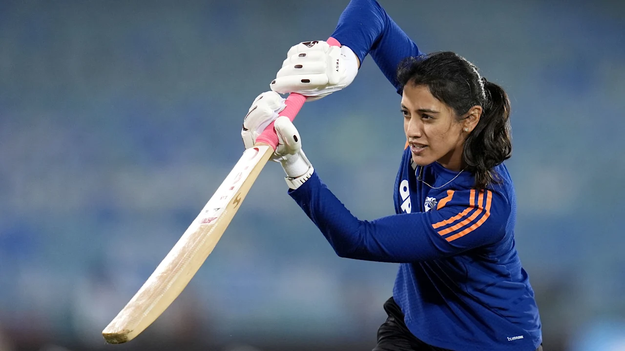 India's Smriti Mandhana Confident Ahead of Women's Champions Trophy