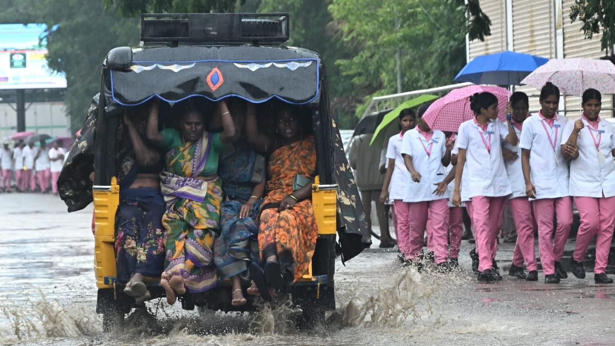 Heavy Rains Lead to School Closures Across Tamil Nadu Districts