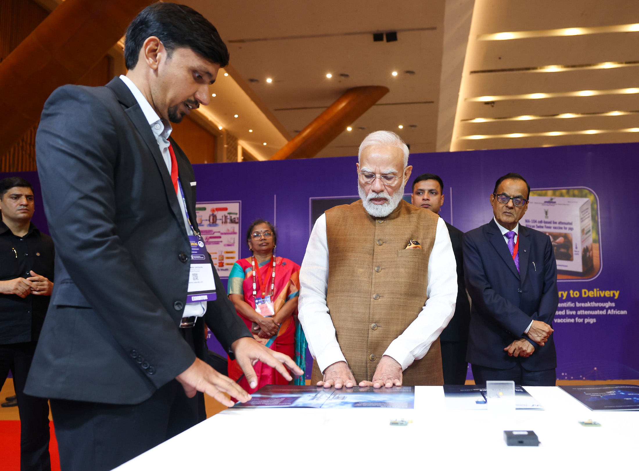 Indian Prime Minister Speaks on Science and Societal Benefits