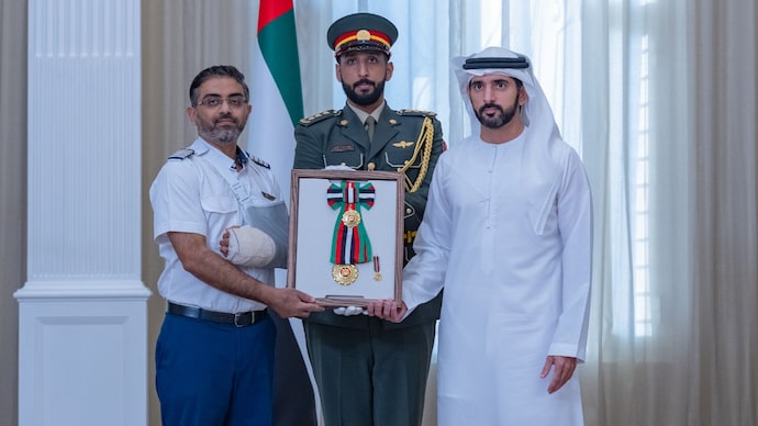 UAE Awards Indian Pilot Smit Machchhar for Courageous Actions