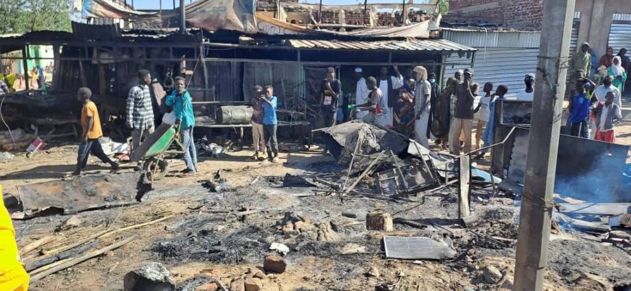 Drone Strike in Sudan's Nyala Market Results in Over 100 Casualties