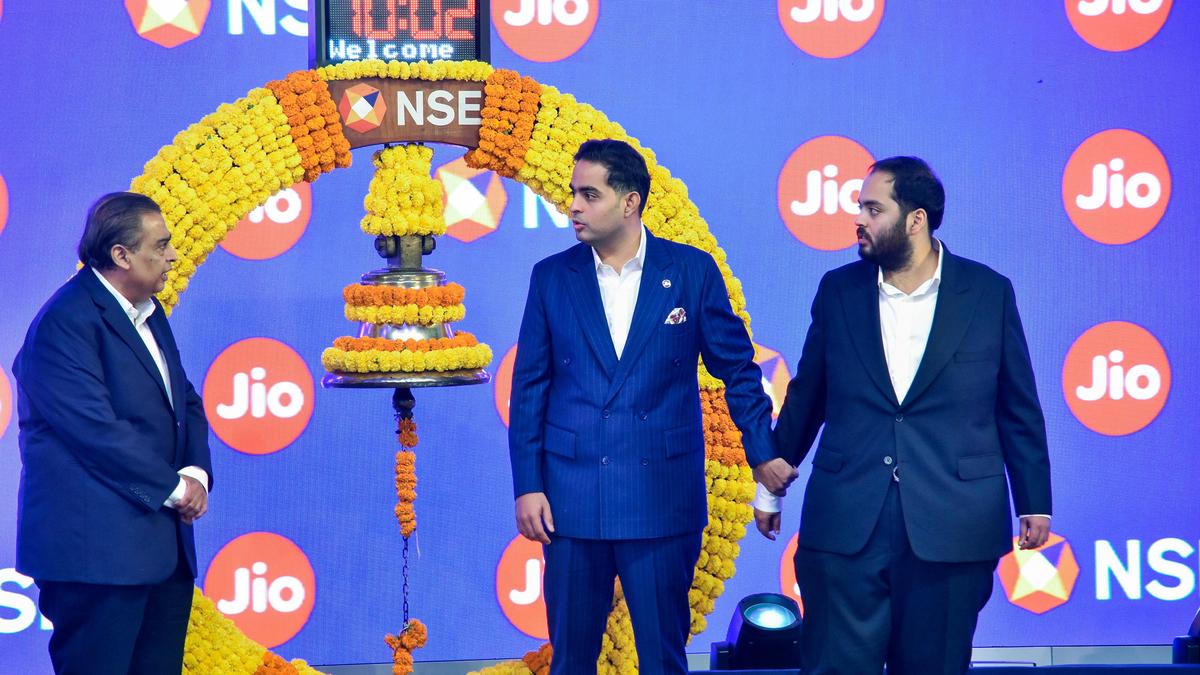 Jio Becomes Second Most Valuable Company in India on Market Debut