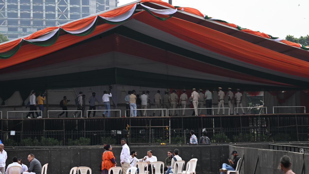 Delhi Police Prepares Security for Upcoming Event at Ramlila Maidan