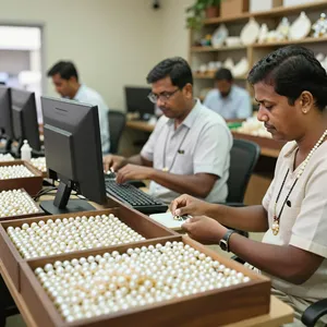 Freshwater Pearl Farmers (Indian Cultivation)