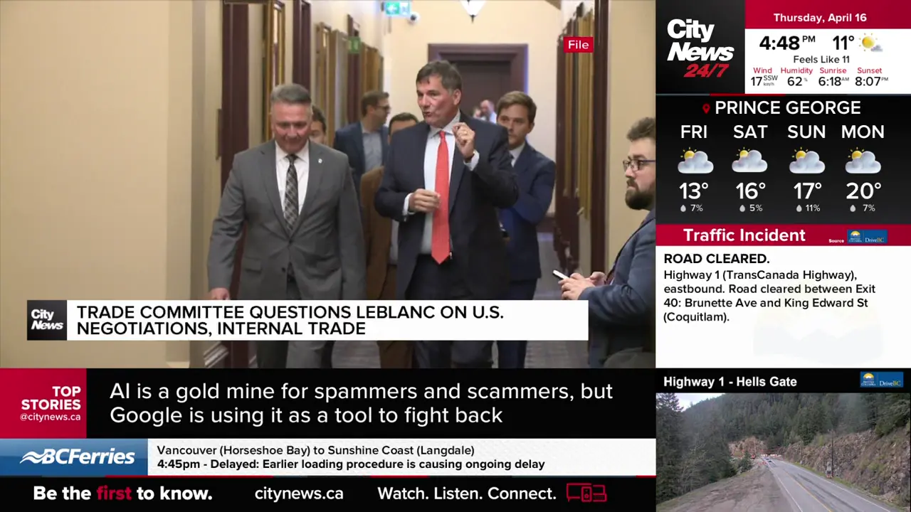 citynews-vancouver's Power Briefing: Global Tensions, Economic Shocks and Sports Glory Dominate April 16 Coverage