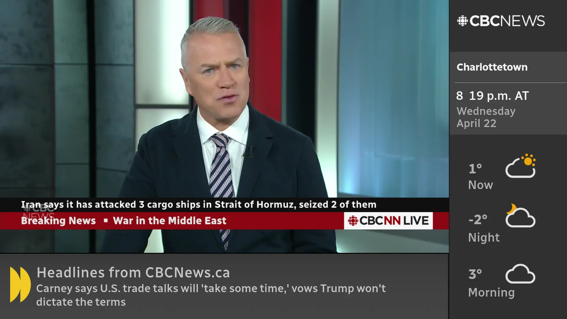 Global Flashpoints, Trade Wars and Climate Crises: CBC News Network's Power Capsule of Today's Must-Watch Stories