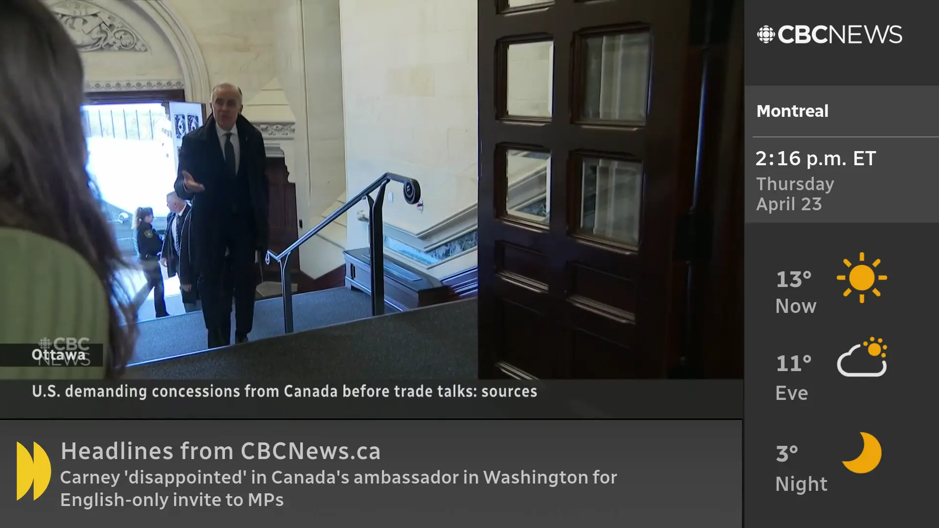 Canada-U.S. tensions, Alberta referendum and Nova Scotia labour strife dominate CBC Radio One Halifax's Best Political, Business and Sports Coverage