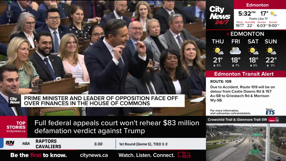 citynews-edmonton's Power Monitor: Deficits, Oilers, AI Ethics and Highway Speed Limits Dominate April 29 Coverage