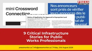9 Critical Infrastructure Stories for Public Works Professionals