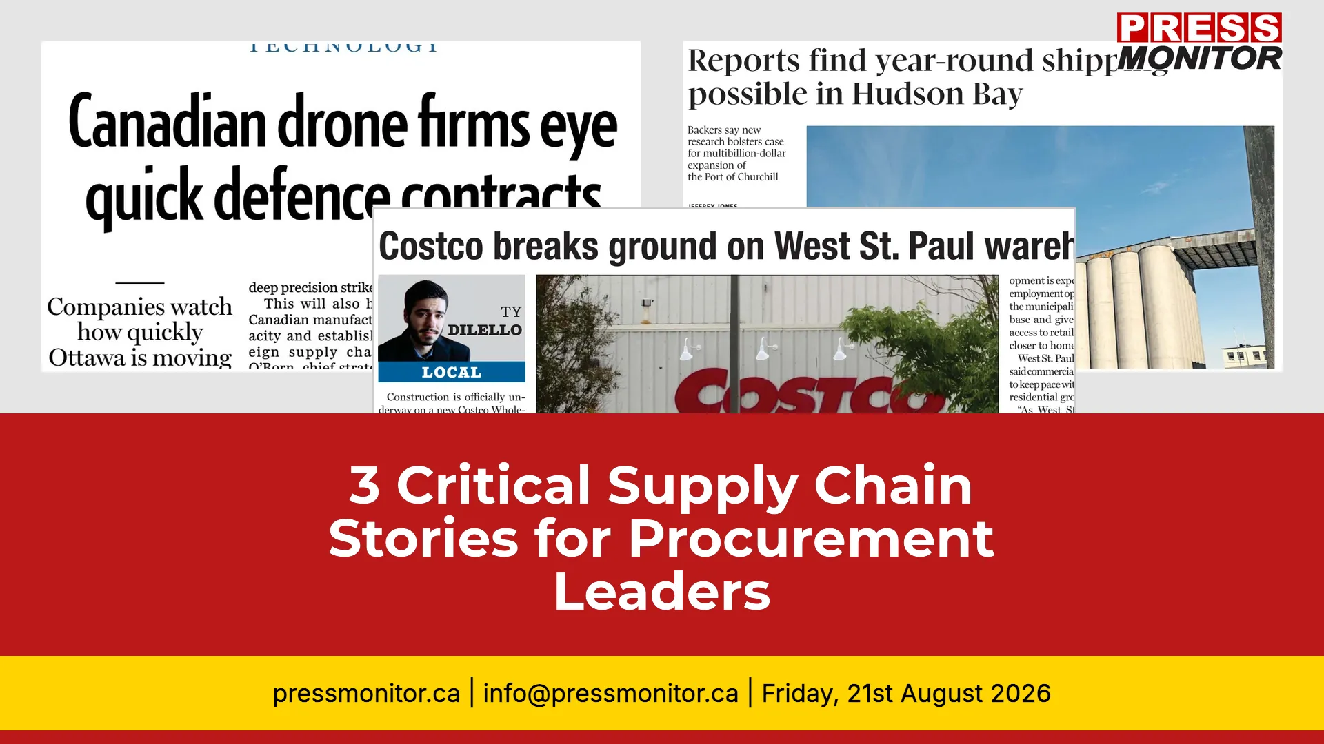 3 Critical Supply Chain Stories for Procurement Leaders