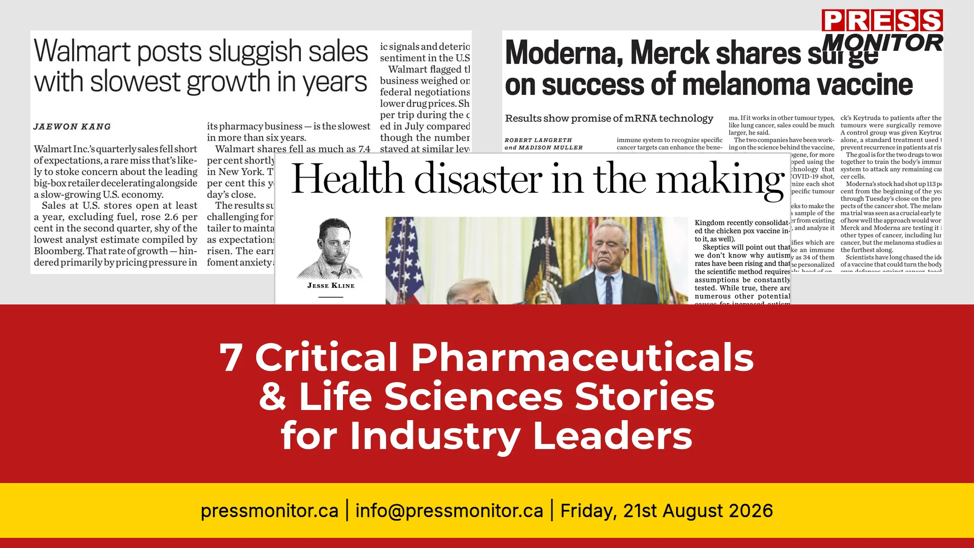 7 Critical Pharmaceuticals & Life Sciences Stories for Industry Leaders
