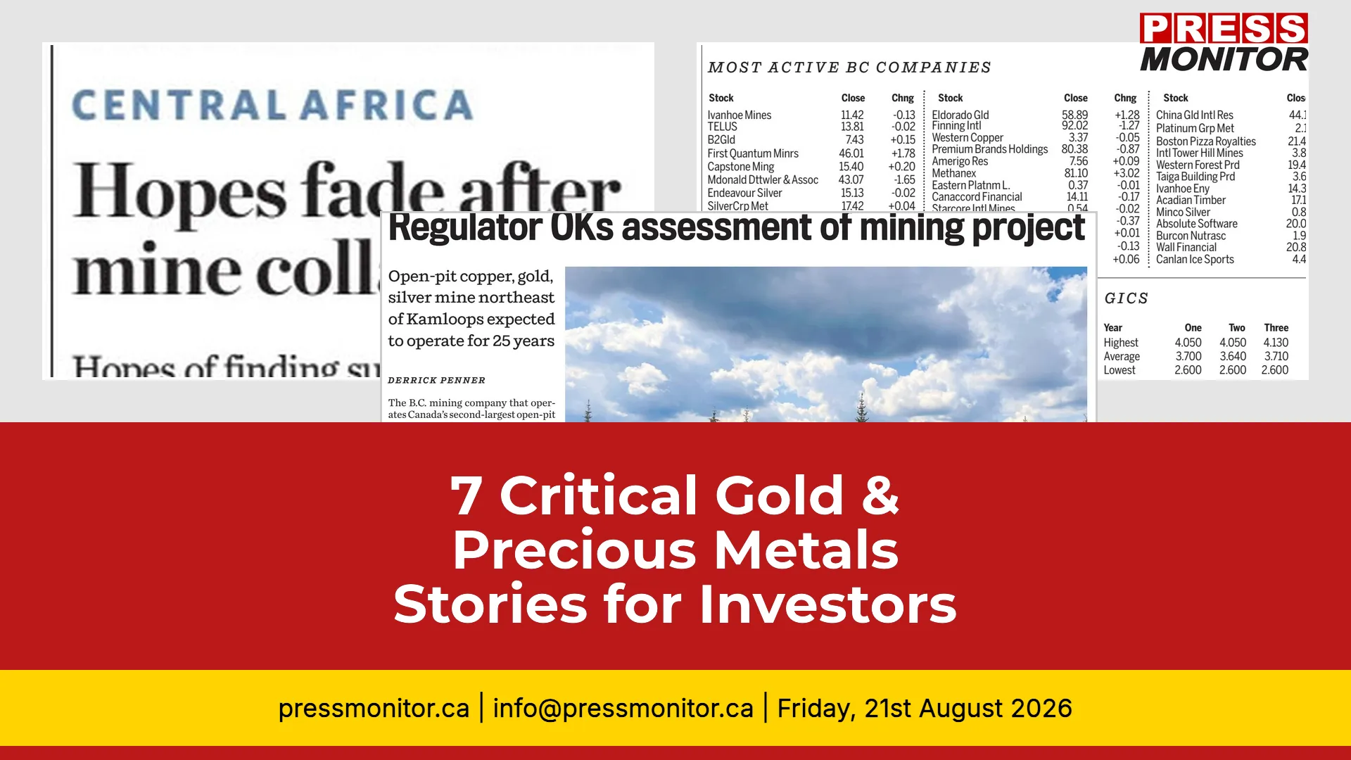 7 Critical Gold & Precious Metals Stories for Investors