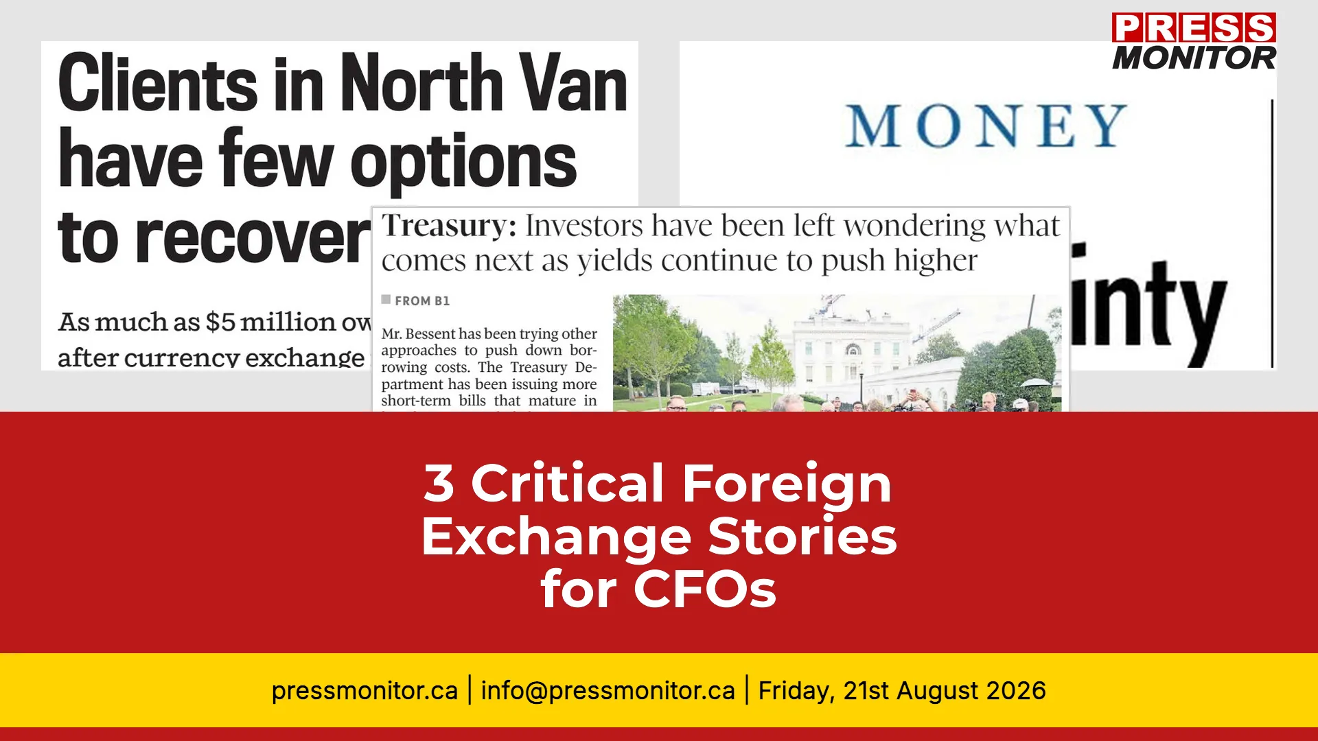 3 Critical Foreign Exchange Stories for CFOs
