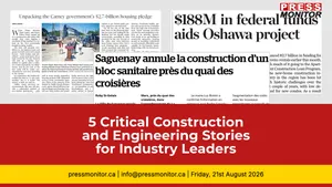 5 Critical Construction and Engineering Stories for Industry Leaders