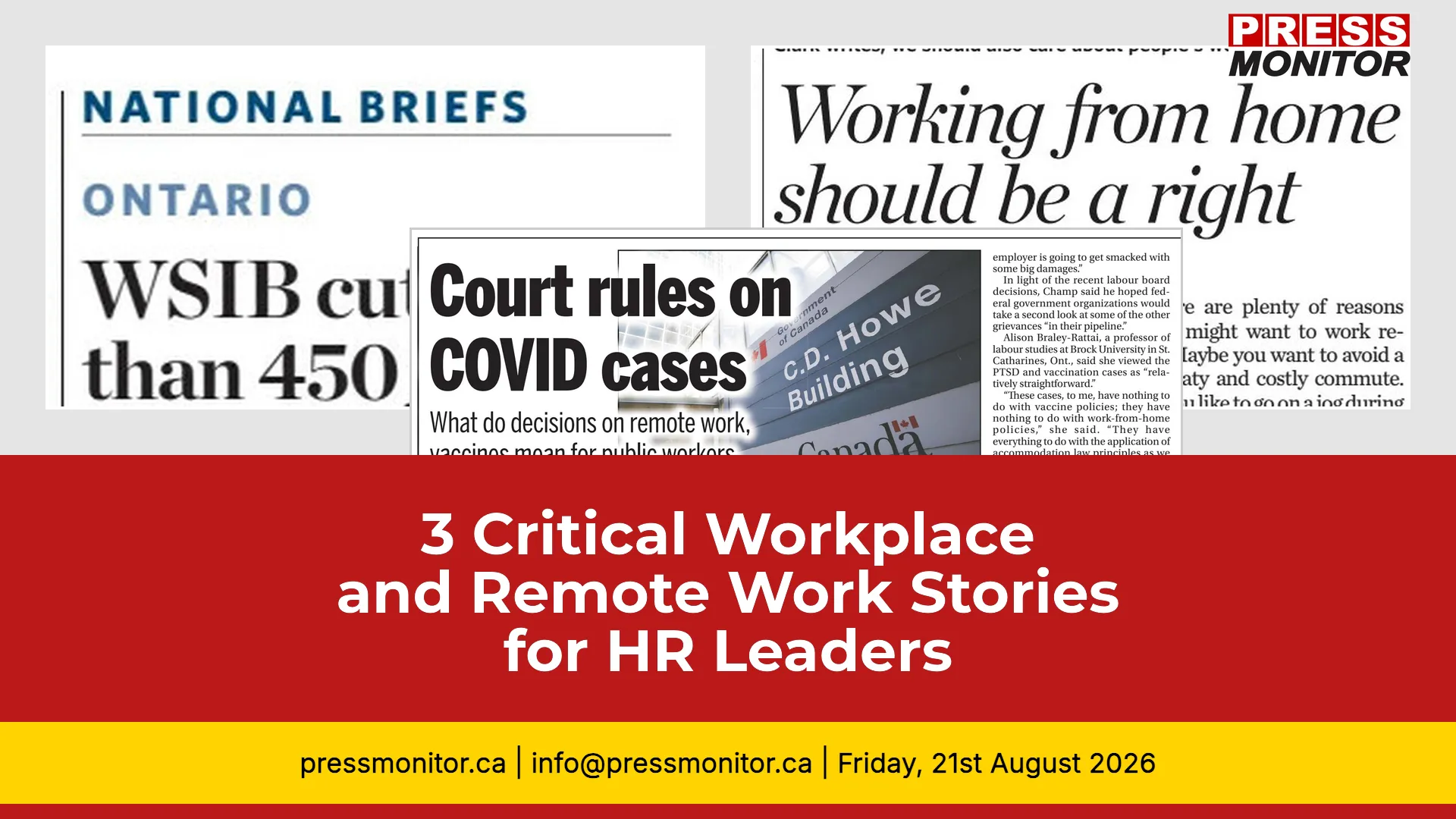 3 Critical Workplace and Remote Work Stories for HR Leaders