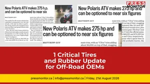 1 Critical Tires and Rubber Update for Off-Road OEMs