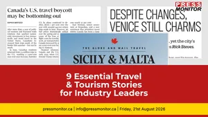 9 Essential Travel & Tourism Stories for Industry Leaders