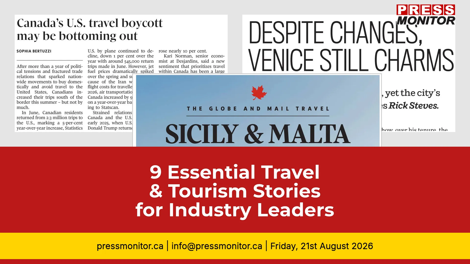 9 Essential Travel & Tourism Stories for Industry Leaders