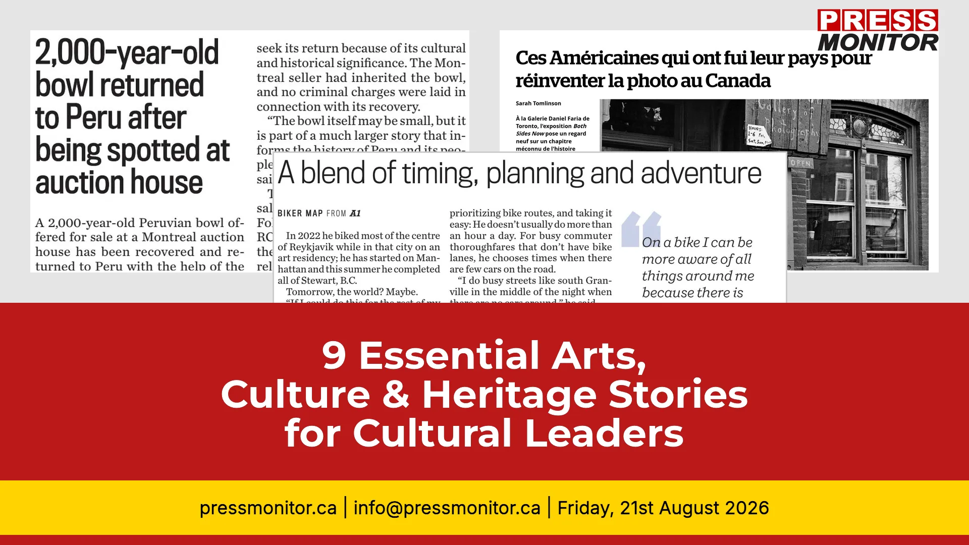 9 Essential Arts, Culture & Heritage Stories for Cultural Leaders