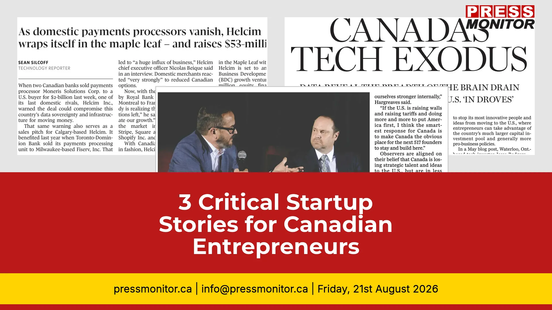 3 Critical Startup Stories for Canadian Entrepreneurs