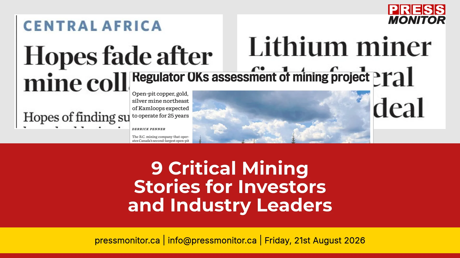 9 Critical Mining Stories for Investors