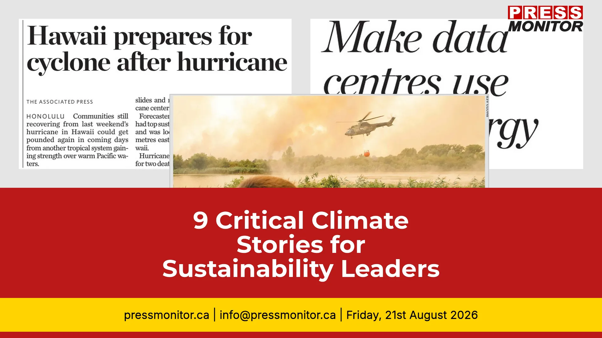 9 Critical Climate Stories for Sustainability Leaders