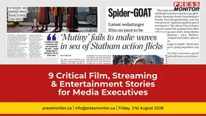 9 Critical Film, Streaming & Entertainment Stories for Media Executives