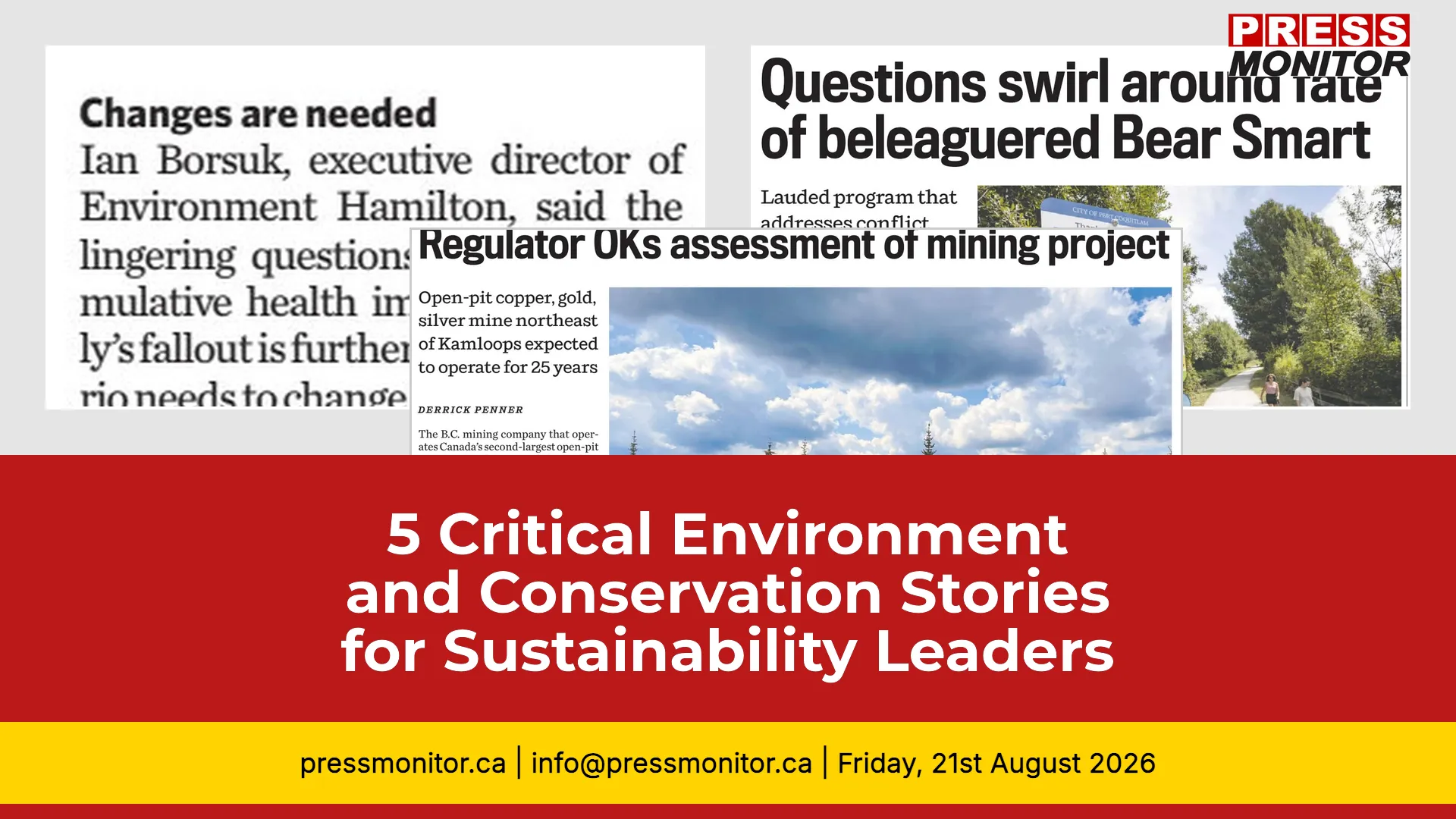 5 Critical Environment and Conservation Stories for Sustainability Leaders