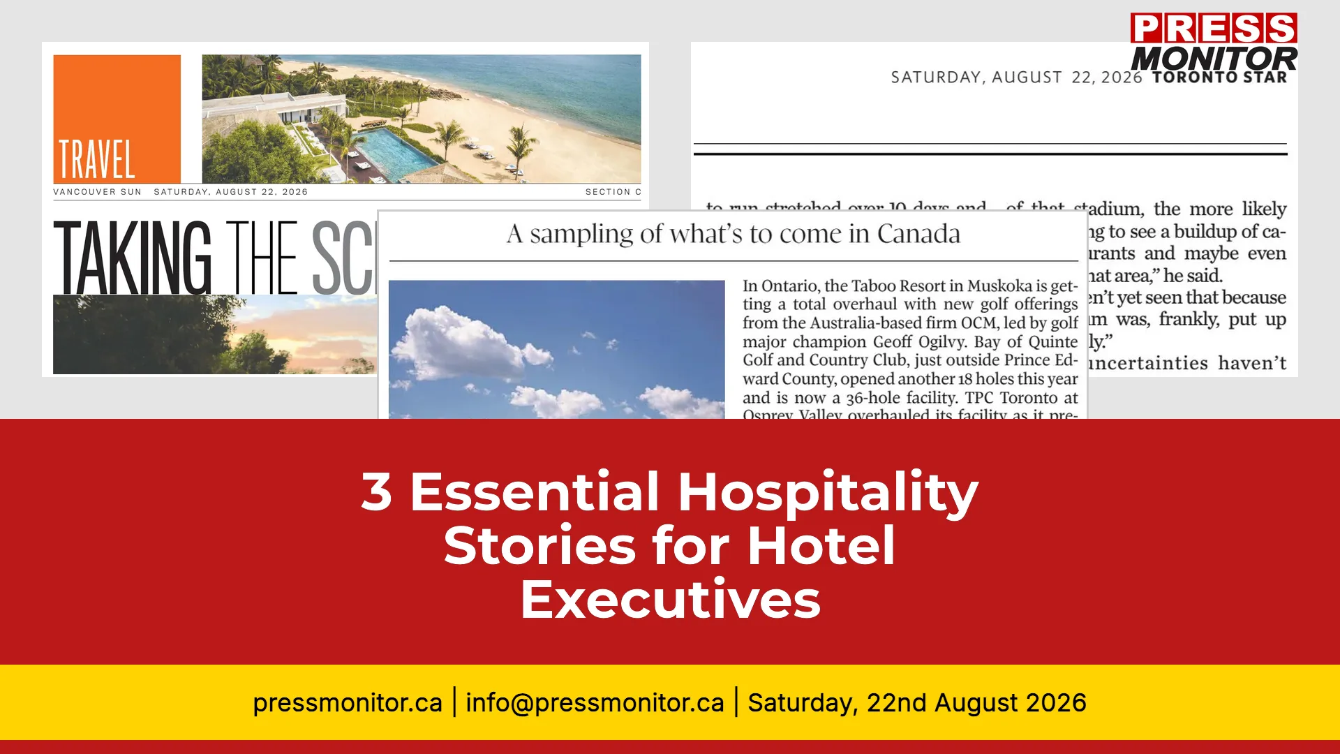 3 Essential Hospitality Stories for Hotel Executives