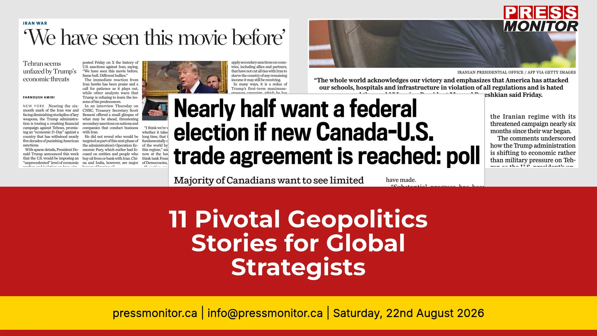 11 Pivotal Geopolitics Stories for Global Strategists