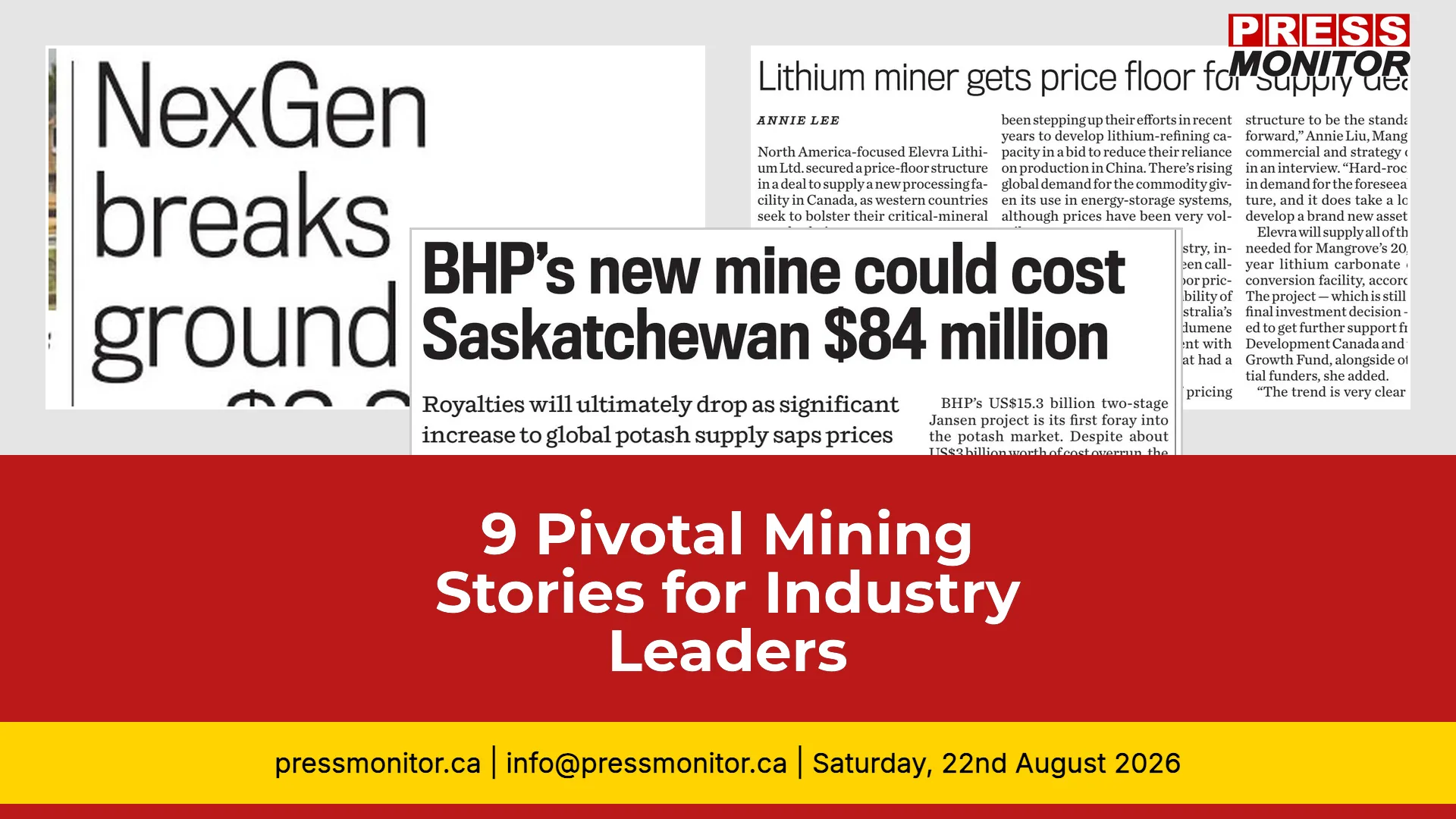 9 Pivotal Mining Stories for Industry Leaders