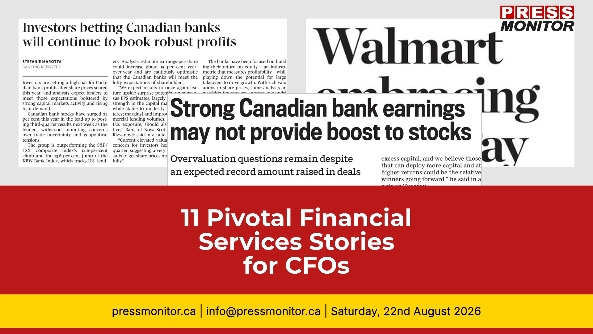 11 Pivotal Financial Services Stories for CFOs
