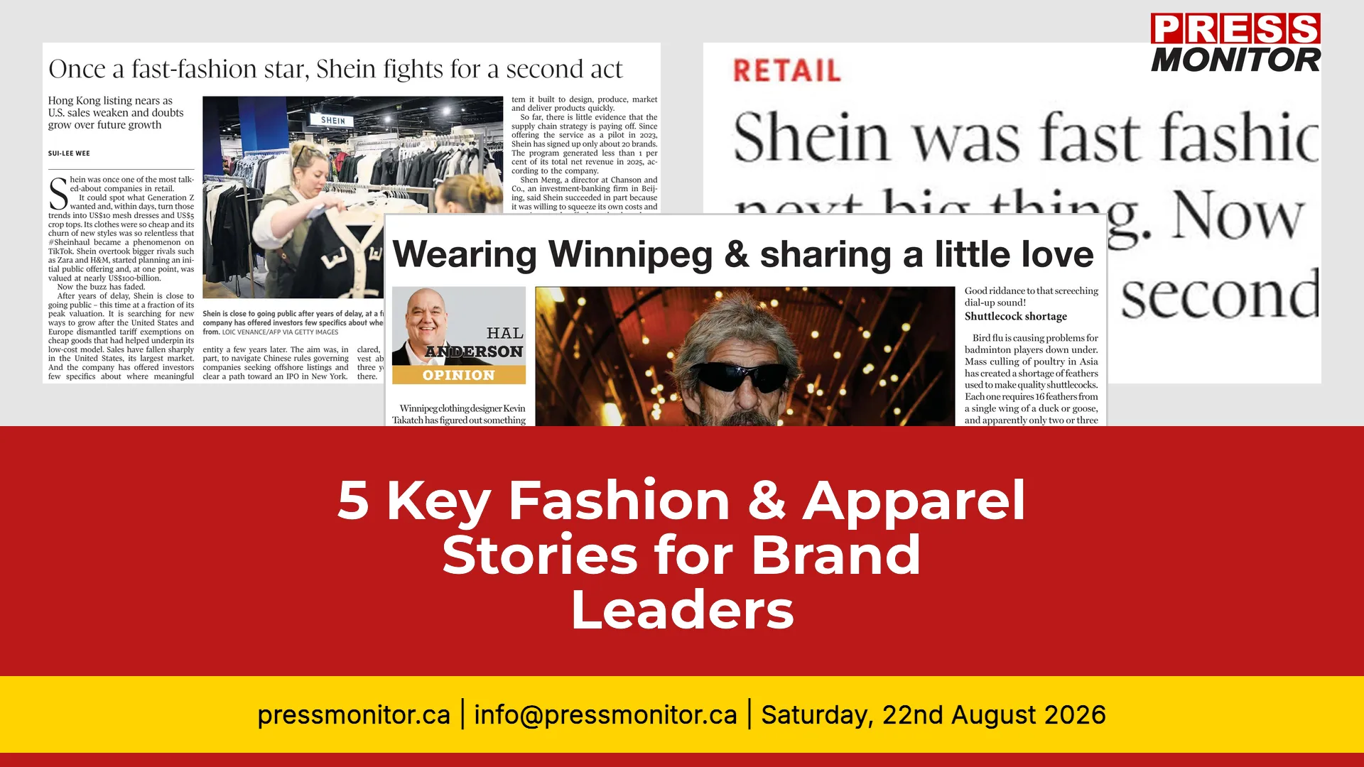 5 Key Fashion & Apparel Stories for Brand Leaders