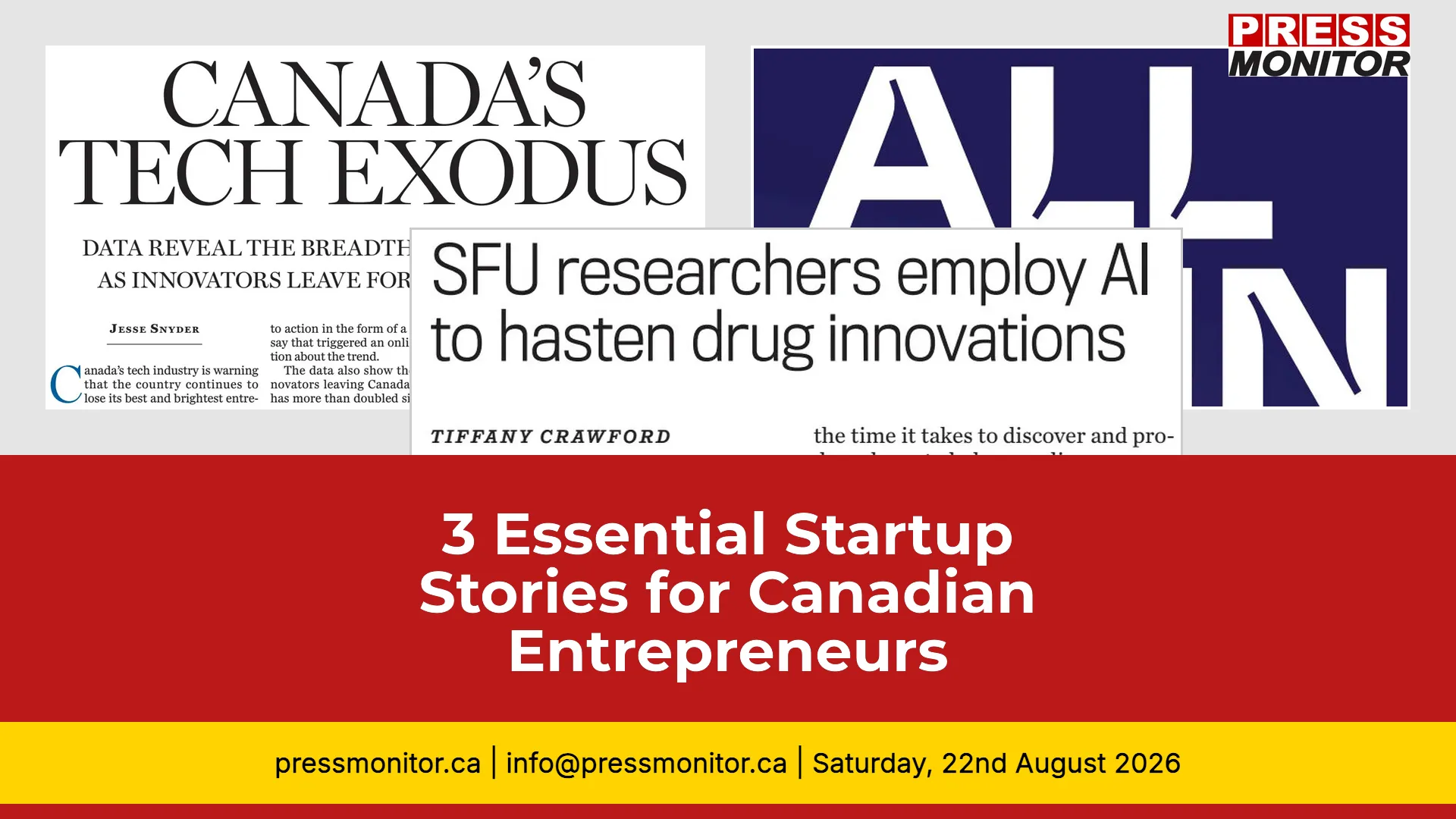 3 Essential Startup Stories for Canadian Entrepreneurs