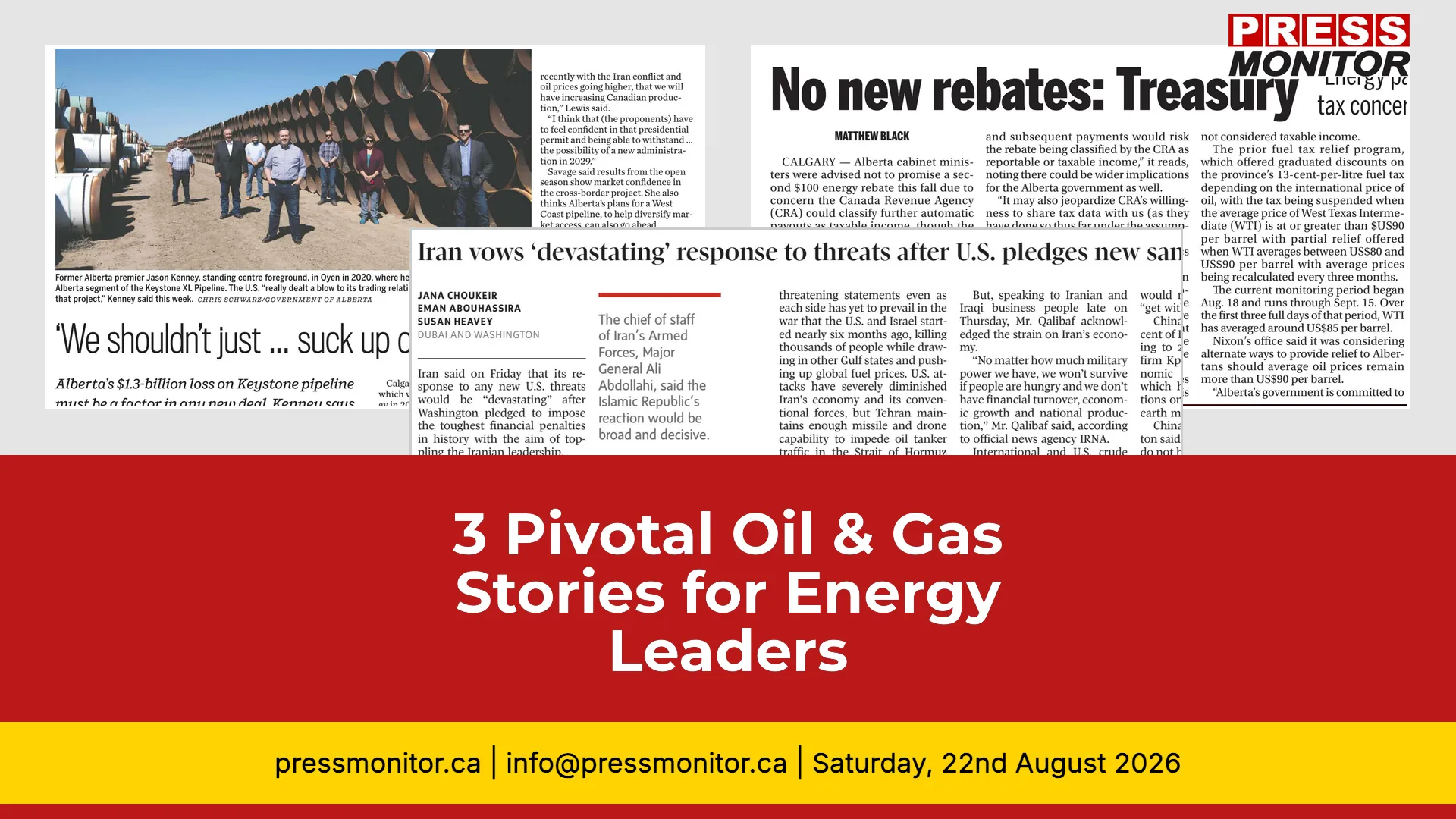 3 Pivotal Oil & Gas Stories for Energy Leaders