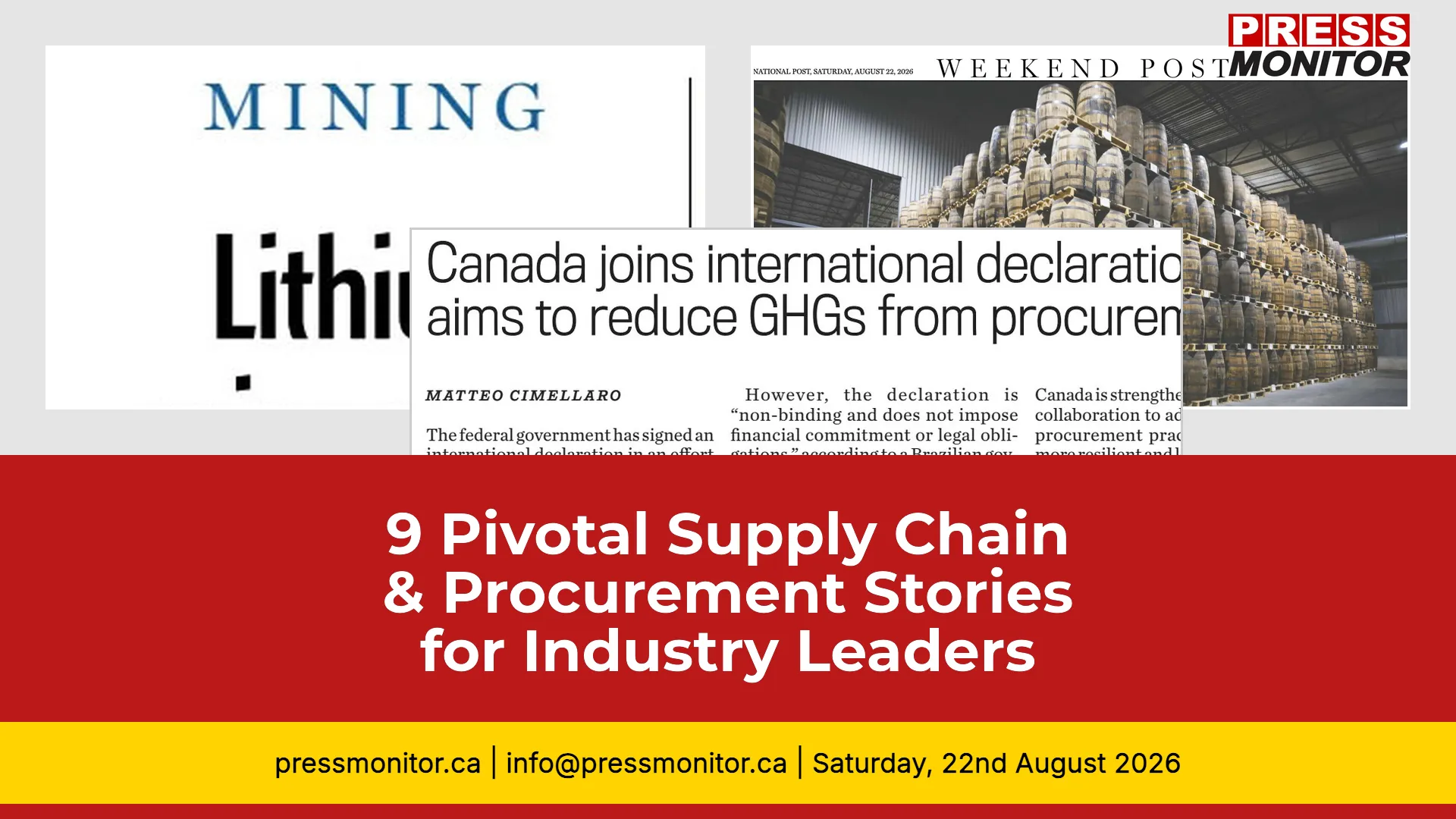 9 Pivotal Supply Chain & Procurement Stories for Industry Leaders