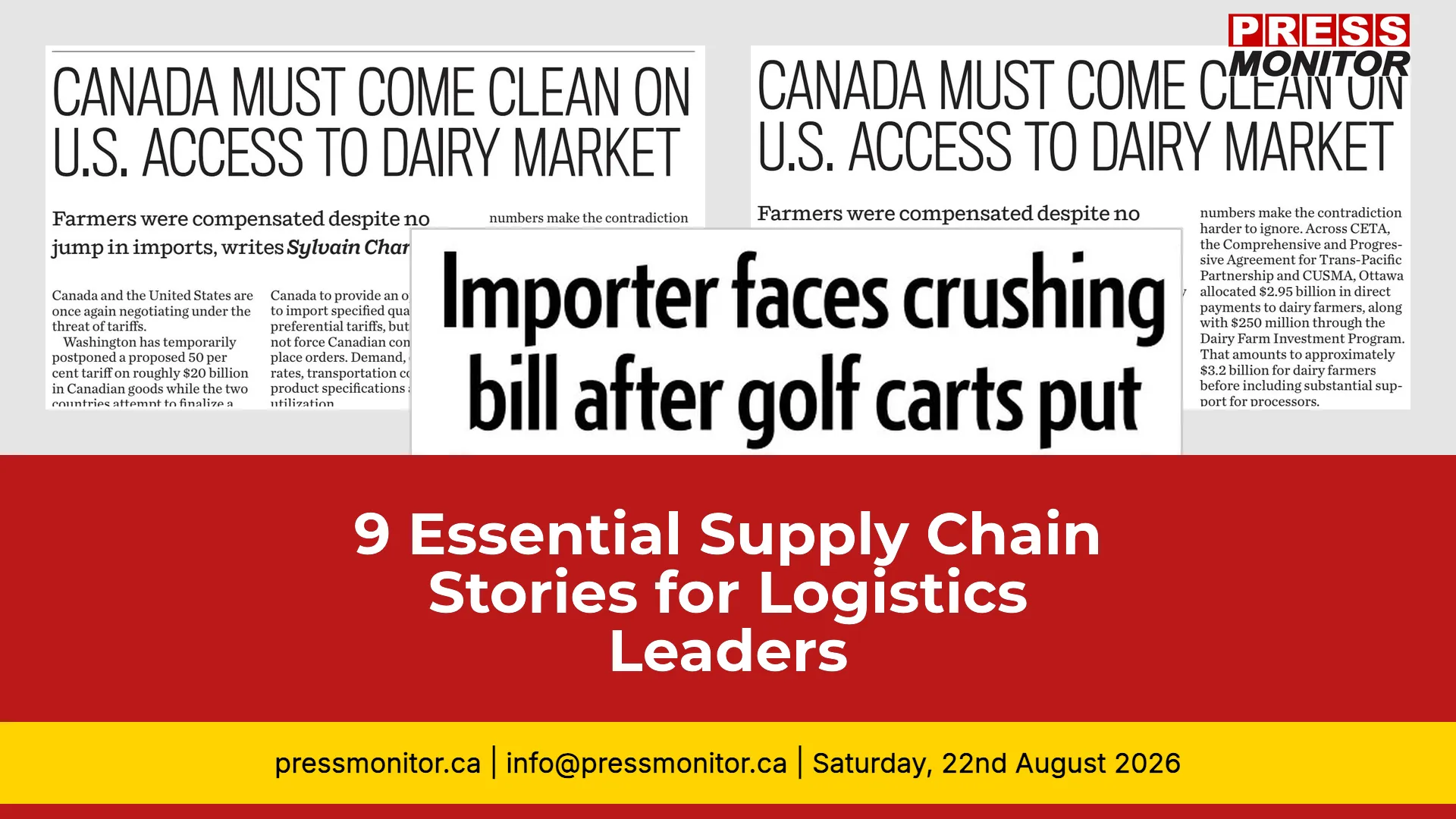 9 Essential Supply Chain Stories for Logistics Leaders