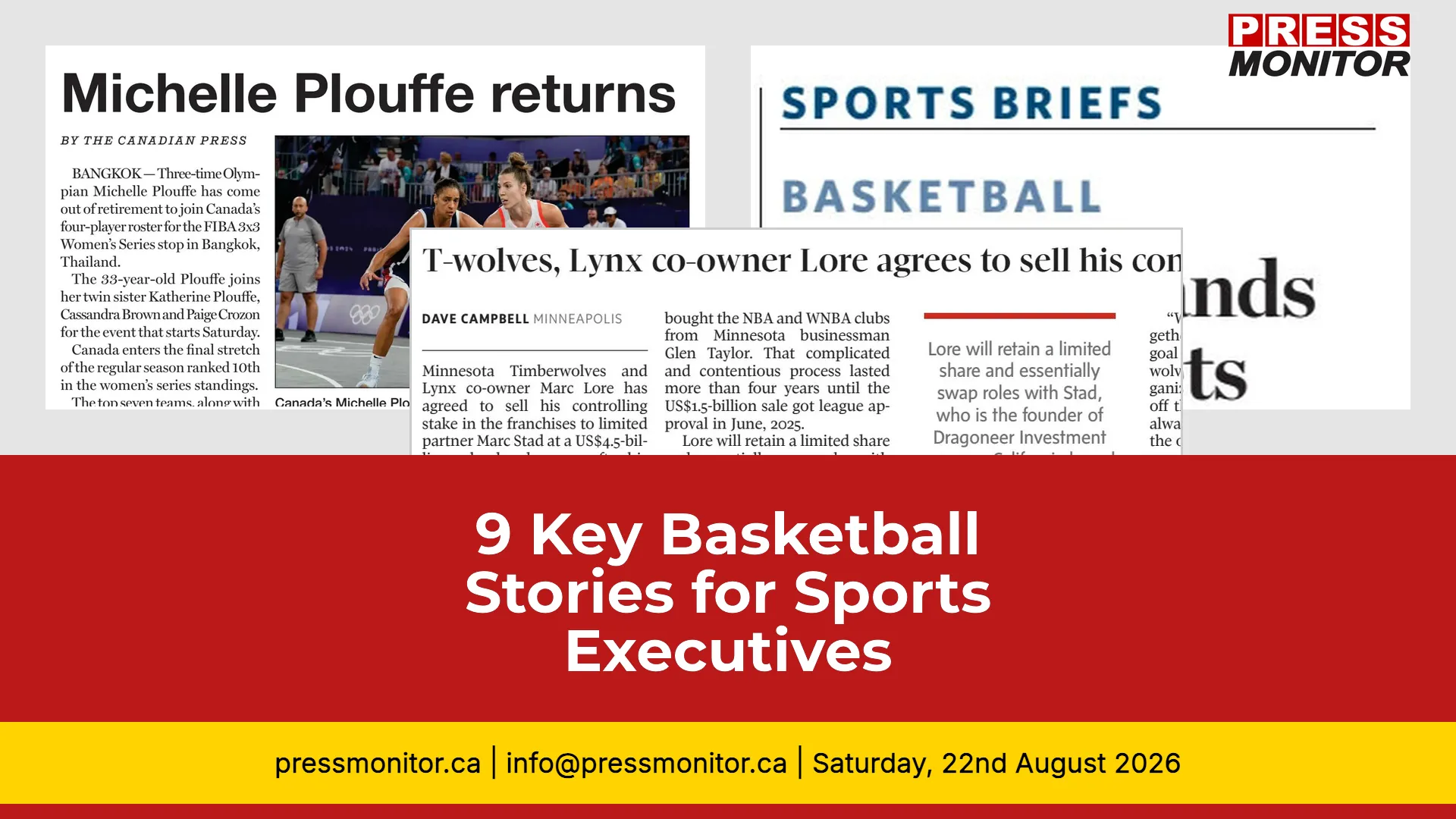 9 Key Basketball Stories for Sports Executives