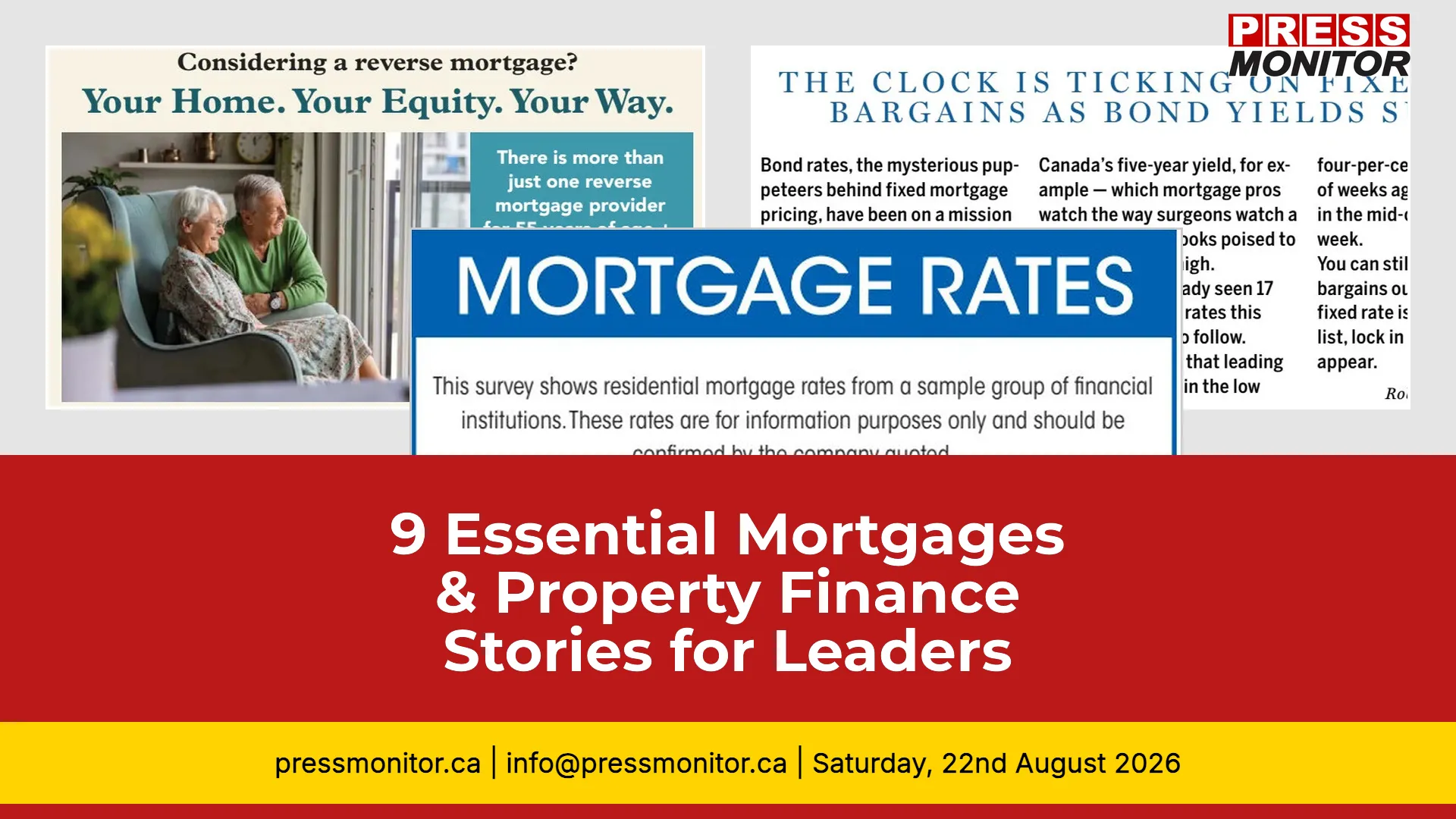 9 Essential Mortgages & Property Finance Stories for Industry Leaders