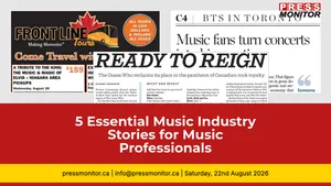 5 Essential Music Industry Stories for Music Professionals