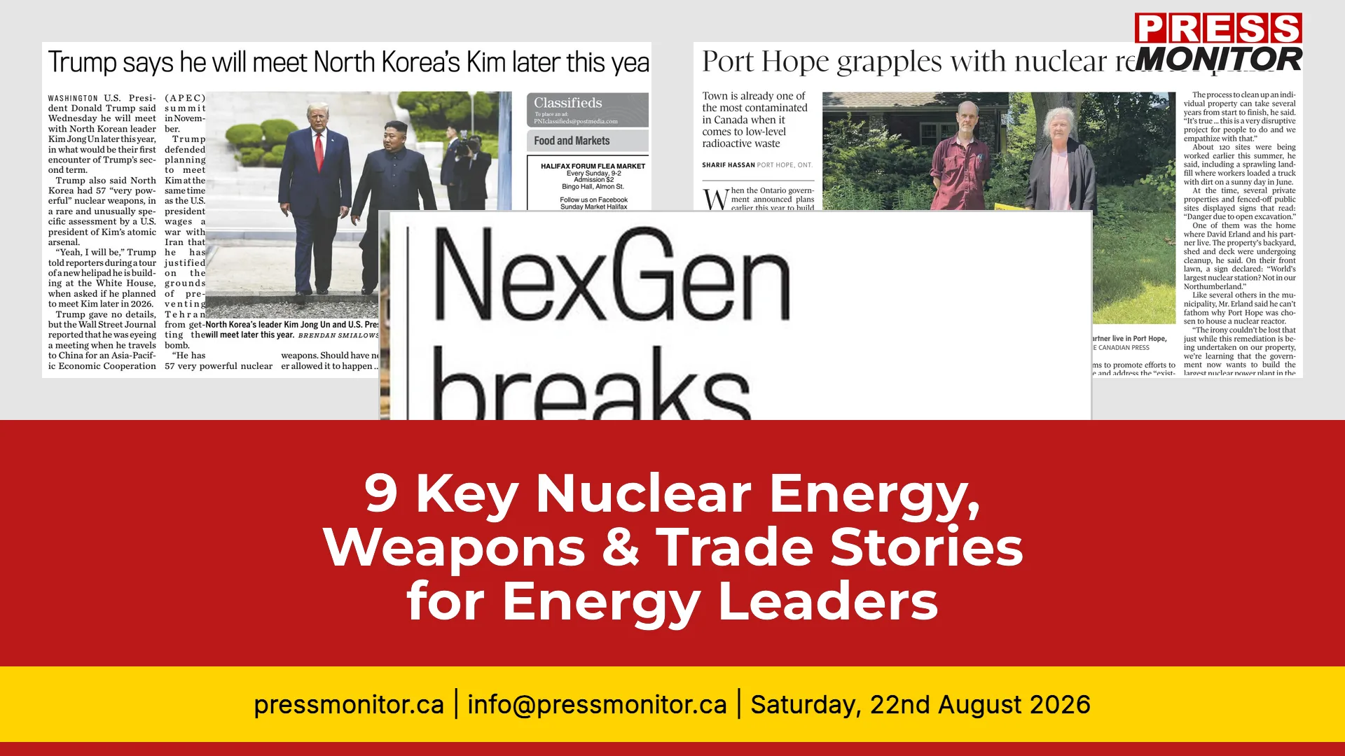 9 Key Nuclear Energy, Weapons & Trade Stories for Energy Leaders