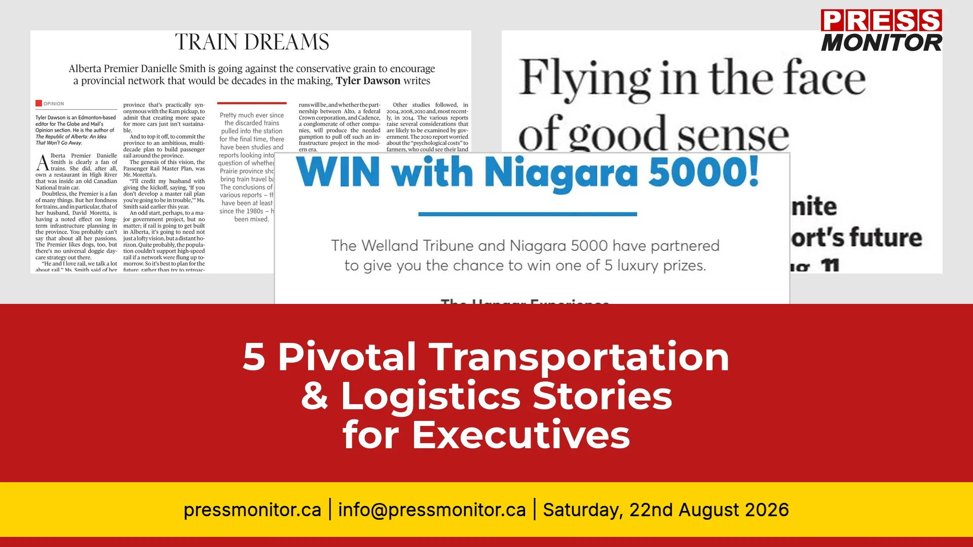 5 Pivotal Transportation & Logistics Stories for Executives