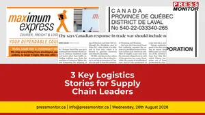 3 Key Logistics Stories for Supply Chain Leaders