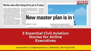 3 Essential Civil Aviation Stories for Airline Executives