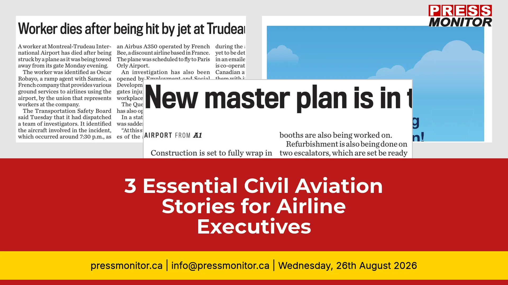 3 Essential Civil Aviation Stories for Airline Executives