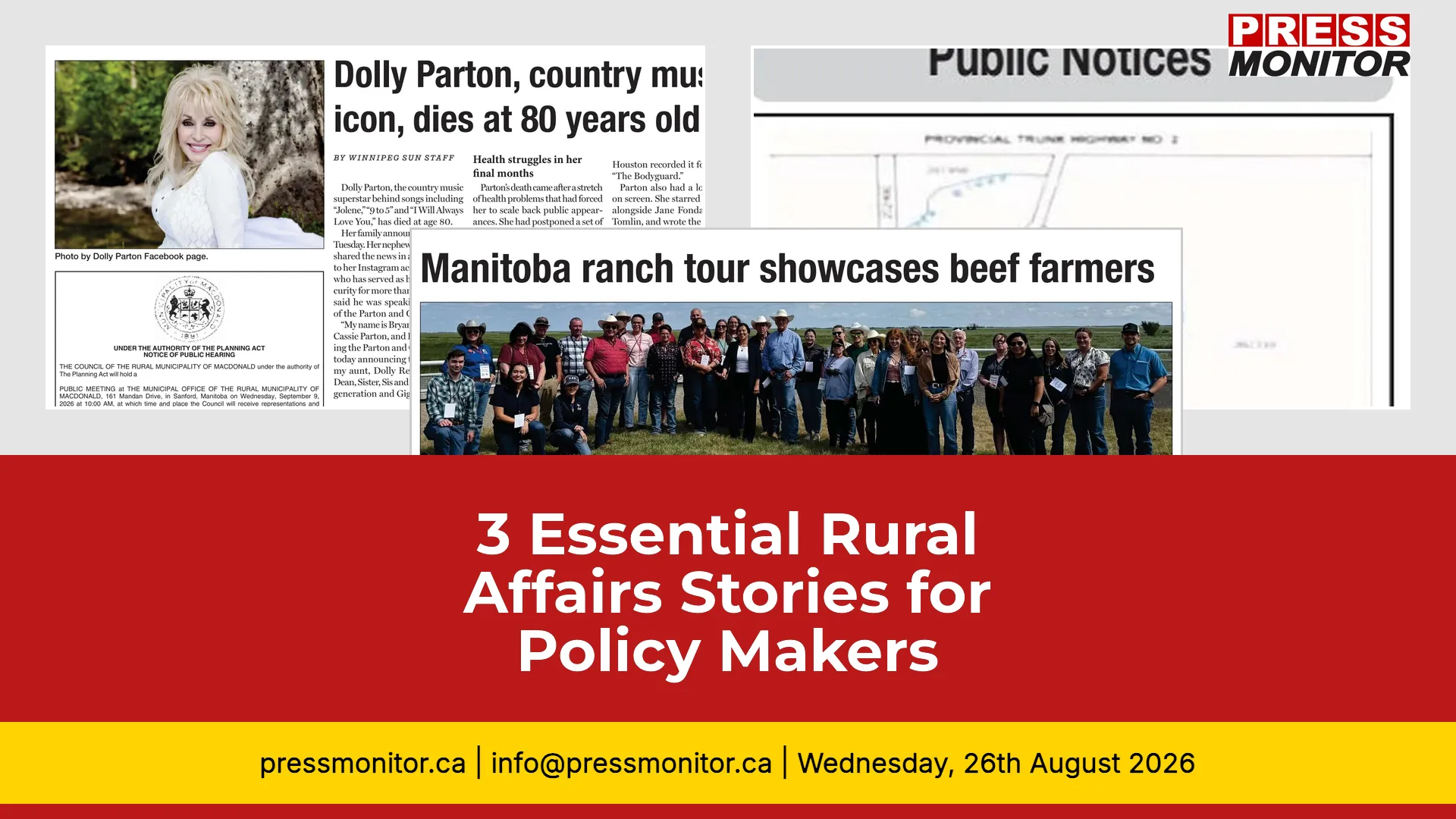 3 Essential Rural Affairs Stories for Policy Makers
