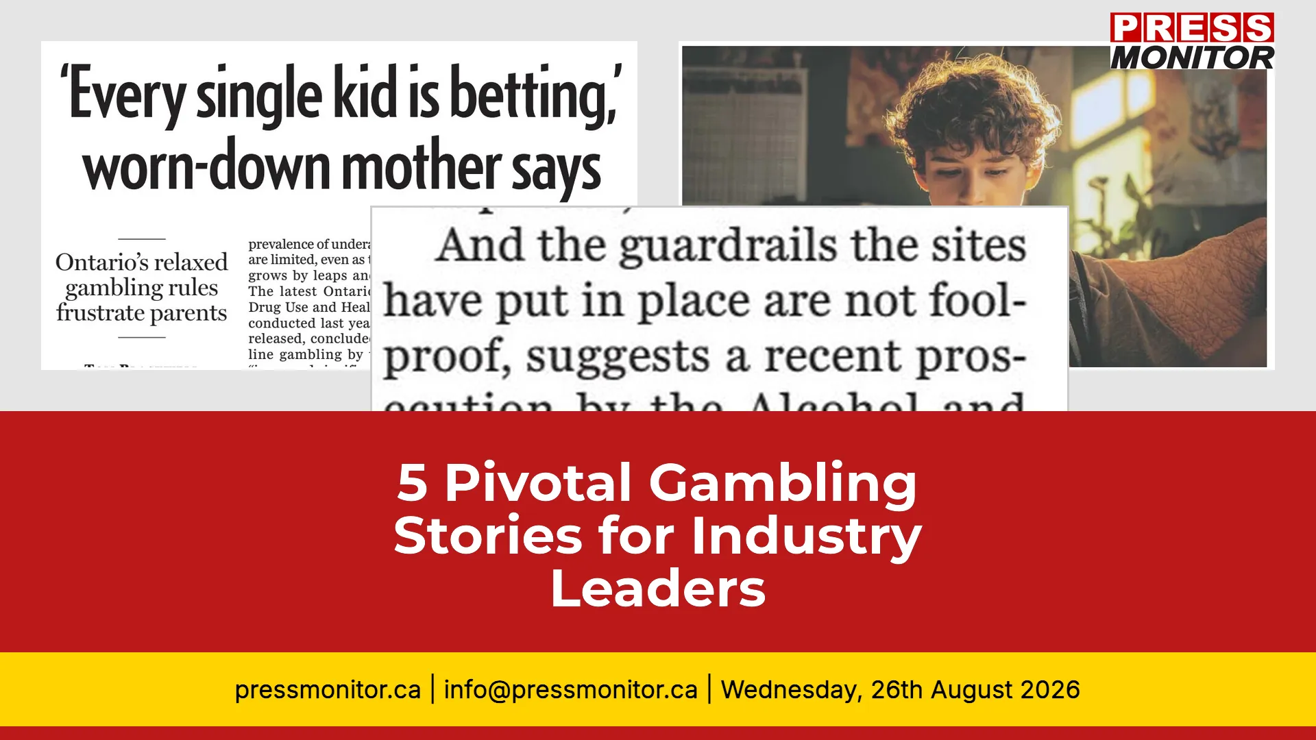 5 Pivotal Gambling Stories for Industry Leaders