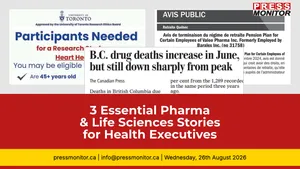 3 Essential Pharmaceuticals & Life Sciences Stories for Health Executives